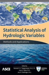 Statistical Analysis of Hydrologic Variables : Methods and Applications