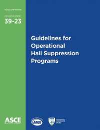 Guidelines for Operational Hail Suppression Programs (Standards)