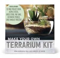 Make Your Own Terrarium Kit : Mini Gardens You Can Create at Home - Includes: Acrylic Vessel, Decorative Pebbles, Moss Stone, Fine Sand, Long-Handled Tweezers, Project Book