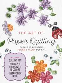 The Art of Paper Quilling Kit : Create 10 Beautiful Flora and Fauna Designs - Includes: Quilling Pen, 360 Paper Strips with 16 Colors, Instruction Book