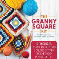 The Granny Square Kit : Everything You Need to Crochet Square by Square! Kit Includes: 32-page Project Book, 2 Colors of Yarn, Crochet Hook, Plastic Needle