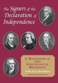 The Signers of the Declaration of Independence : A Biographical and Genealogical Reference