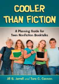 Cooler than Fiction : A Planning Guide for Teen Nonfiction Booktalks
