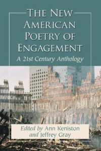The New American Poetry of Engagement : A 21st Century Anthology