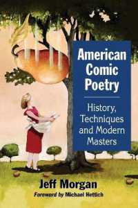 American Comic Poetry : History, Techniques and Modern Masters