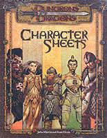 Dungeons & Dragons Character Sheets