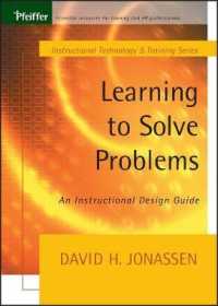 Learning to Solve Problems : An Instructional Design Guide (Tech Training Series)
