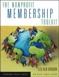 The Nonprofit Membership Toolkit (Chardon Press Series)