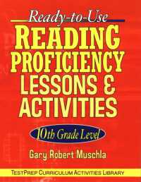 Ready-To-Use Reading Proficiency Lessons and Activities : 10th Grade Level （Subsequent）