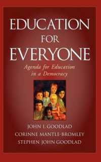 Education for Everyone : Agenda for Education in a Democracy (Jossey-bass Education)