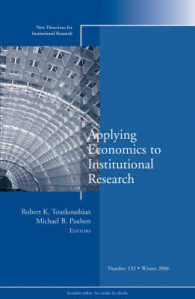 Applying Economics to Institutional Research (New Directions for Institutional Research)