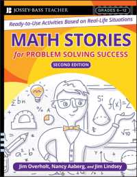 Math Stories for Problem Solving Success : Ready-to-use Activities Based on Real-Life Situations, Grades 6-12 (Jossey-bass Teacher) （2ND）
