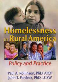 Homelessness in Rural America : Policy and Practice