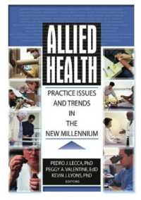 Allied Health : Practice Issues and Trends into the New Millennium