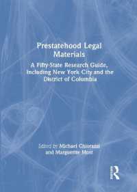 Prestatehood Legal Materials : A Fifty-State Research Guide, Including New York City and the District of Columbia, Volumes 1 & 2