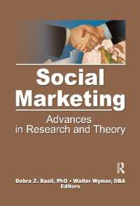 Social Marketing : Advances in Research and Theory