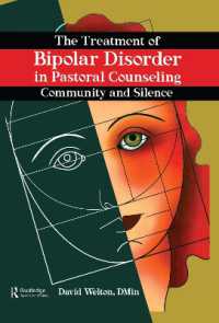 The Treatment of Bipolar Disorder in Pastoral Counseling : Community and Silence