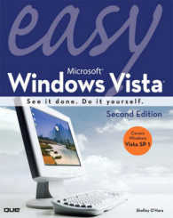 Easy Microsoft Windows Vista (Que's Easy Series) （2ND）