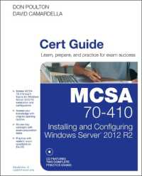 MCSA 70-410 Cert Guide R2 : Installing and Configuring Windows Server 2012