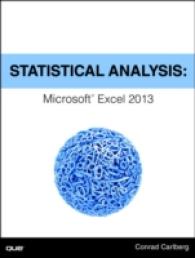 Statistical Analysis : Microsoft Excel 2013