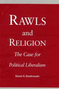 ロールズと宗教：政治的自由主義の弁護<br>Rawls and Religion : The Case for Political Liberalism