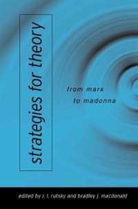 Strategies for Theory : From Marx to Madonna