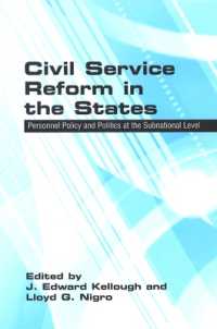 Civil Service Reform in the States : Personnel Policy and Politics at the Subnational Level (Suny series in Public Administration)