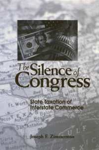 The Silence of Congress : State Taxation of Interstate Commerce