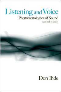 Listening and Voice : Phenomenologies of Sound, Second Edition