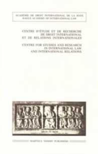 1990 Rights and Duties of Riparian States of International Rivers : Centre for Studies and Research in International Law and International Relations