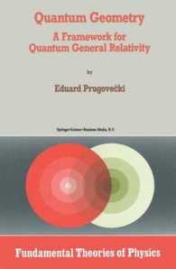 Quantum Geometry : A Framework for Quantum General Relativity (Fundamental Theories of Physics)