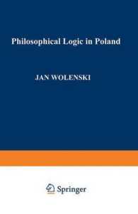Philosophical Logic in Poland (Synthese Library)