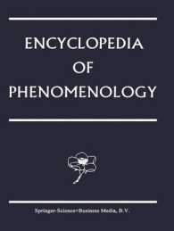 現象学百科事典<br>Encyclopedia of Phenomenology (Contributions to Phenomenology)