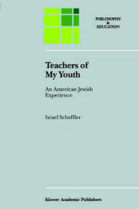 Teachers of My Youth : An American Jewish Experience (Philosophy and Education)