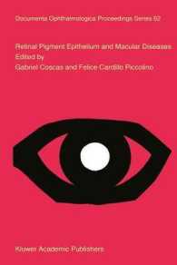 Retinal Pigment Epithelium and Macular Diseases (Documenta Ophthalmologica Proceedings Series)