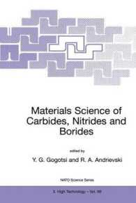 Materials Science of Carbides, Nitrides and Borides (NATO Science Partnership, 3)
