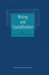Mixing and Crystallization : Selected Papers from the International Conference on Mixing and Crystallization Held at the Tioman Island, Malaysia in Ap