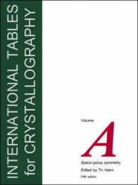 国際結晶学データ集　A巻：空間群対称（第５版）<br>International Tables for Crystallography Vol.A : Space-Group Symmetry （5TH）