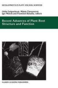 Recent Advances of Plant Root Structure and Function : Proceedings of the 5th International Symposium on Structure and Function of Roots, Stara Lensna