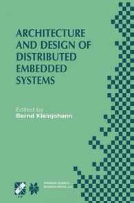 Architecture and Design of Distributed Embedded Systems : Ifip Wg10.3/Wg10.4/Wg10.5 International Workshop on Distributed and Parallel Systems Embedde