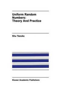 Uniform Random Numbers : Theory and Practice (Kluwer International Series in Engineering and Computer Science)