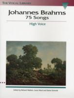 Johannes Brahms 75 Songs : The Vocal Library