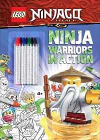 Lego Ninjago: Ninja Warriors in Action (Coloring & Activity with Crayons)