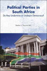 Political Parties in South Africa : Do They Undermine or Underpin Democracy?