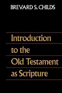 Introduction to the Old Testament as Scripture