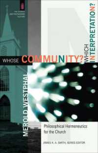 Whose Community? Which Interpretation? - Philosophical Hermeneutics for the Church