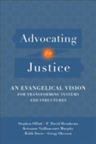 Advocating for Justice - an Evangelical Vision for Transforming Systems and Structures