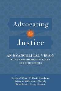 Advocating for Justice - an Evangelical Vision for Transforming Systems and Structures