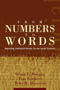 From Numbers to Words : Reporting Statistical Results for the Social Sciences