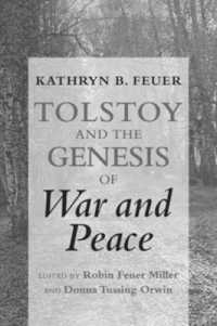 Tolstoy and the Genesis of 'War and Peace'